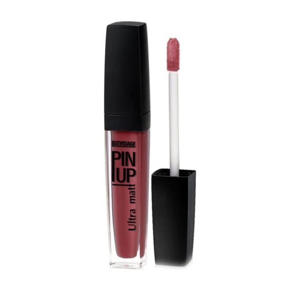 LUXVISAGE PIN-UP Блеск для губ матовый эффект тон 35 Pink apple, 5 г