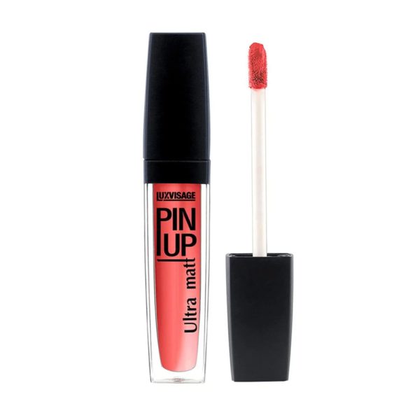 LUXVISAGE PIN-UP Блеск для губ матовый эффект тон 35 Pink apple, 5 г