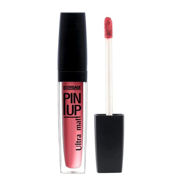 LUXVISAGE PIN-UP Блеск для губ матовый эффект тон 40 Pink orhid, 5 г