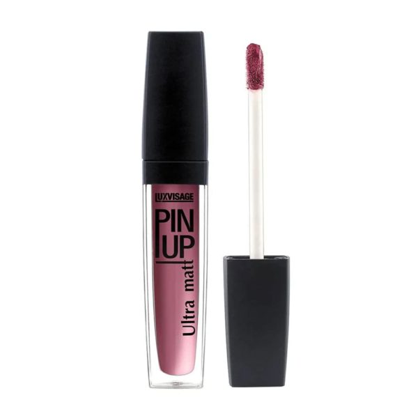 LUXVISAGE PIN-UP Блеск для губ матовый эффект тон 42 Frozen berry, 5 г