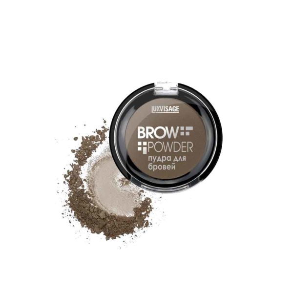 LUXVISAGE BROW POWDER Пудра для бровей тон 03 Grey taupe , 1,7 г