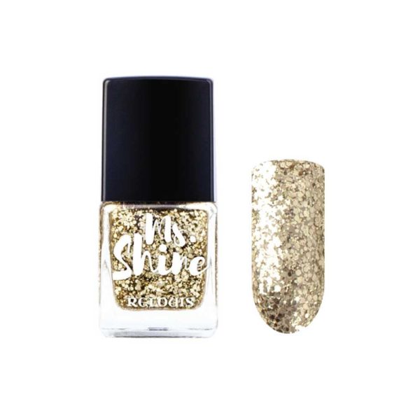 Relouis MS,SHINE Лак для ногтей тон 02 Gold Dress, 6,2 мл