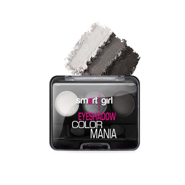 Belor design SMART GIRL COLOR MANIA Тени для век тон 031 Серый, 5 г