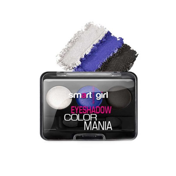 Belor design SMART GIRL COLOR MANIA Тени для век тон 033 Серая фиалка, 5 г