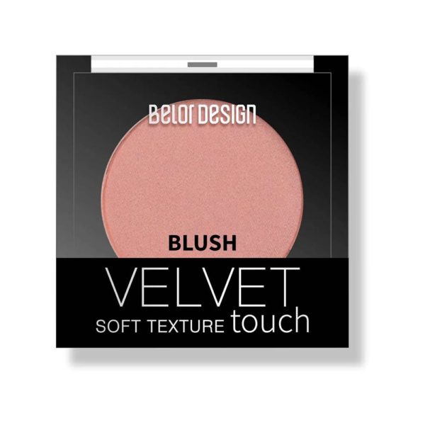 Belor design VELVET TOUCH Румяна для лица тон 105, 3,6 г