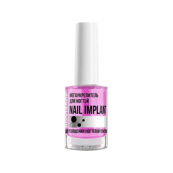 LUXVISAGE NAIL IMPLANT Мега-укрепитель для ногтей, 9 г