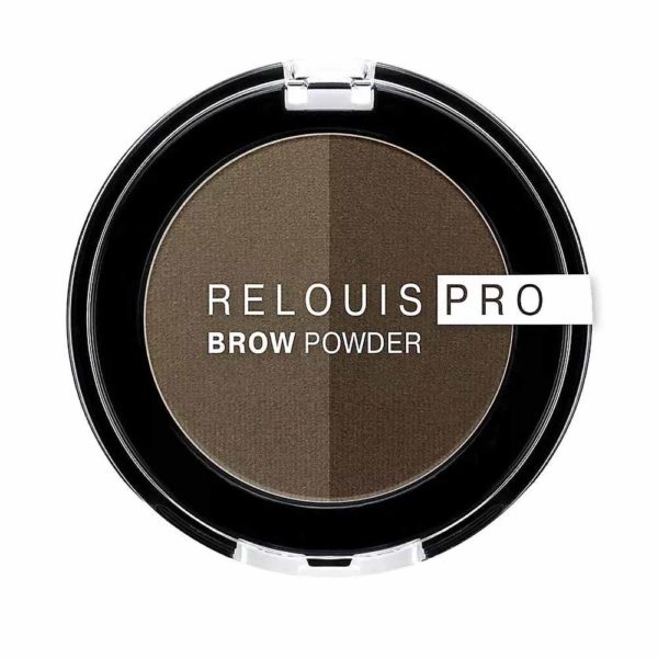Relouis PRO Brow Powder Тени для бровей тон 02 Taupe, 3 г