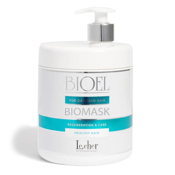 Lecher Bioel Biomasc Маска для сухих и окрашенных волос, 1000 мл
