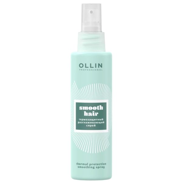 Ollin Smooth Hair Spray Термозащитный разглаживающий спрей, 100 мл