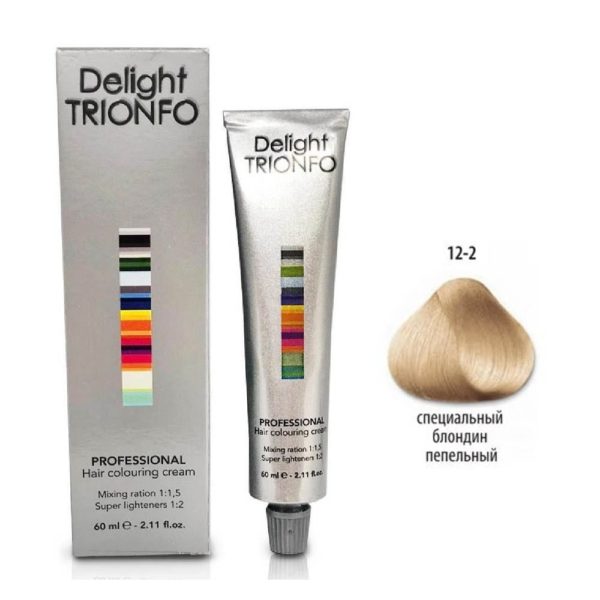 Constant delight Trionfo Крем-краска 12-2 Специальный блондин пепельный, 60 мл
