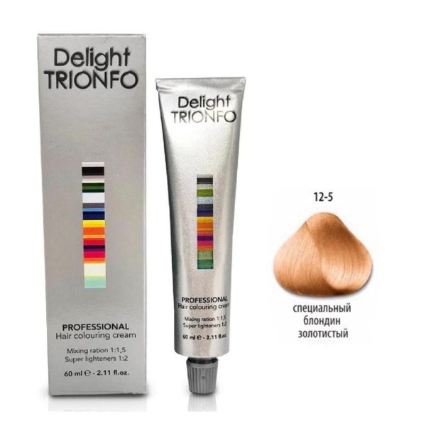 Constant delight Trionfo Крем-краска 12-5 Специальный блондин золотистый, 60 мл