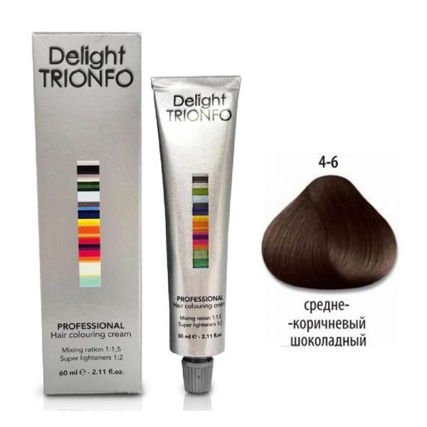 Constant delight Trionfo Крем-краска 4-6 Средний коричневый шоколадный, 60 мл