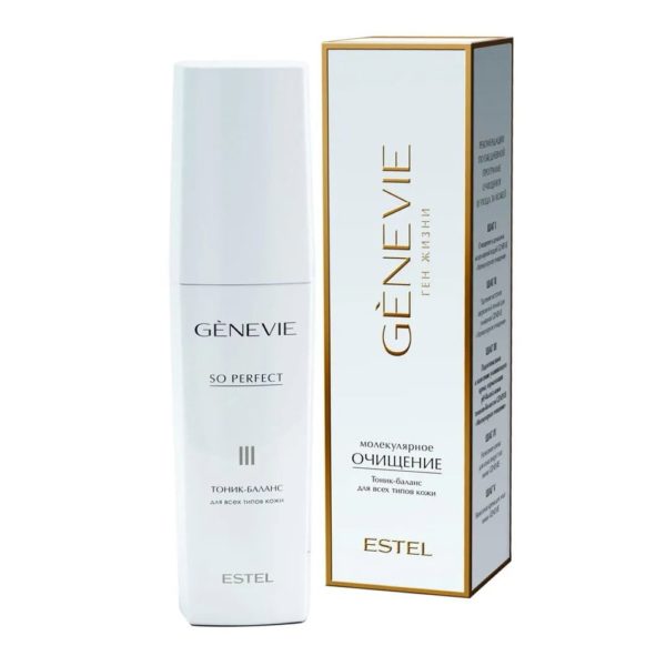 Estel Genevie Тоник-баланс для всех типов кожи "Молекулярное очищение", 150 мл