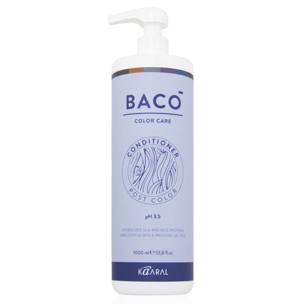 Kaaral BACO Post Color Conditioner Кондиционер-стабилизатор цвета для волос pH 3.5, 1000 мл