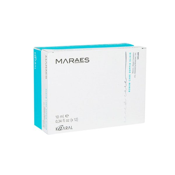 Kaaral Maraes Renew Care Doppio Elixir Эмульсия «Восстанавливающий эликсир» для поврежденных и тусклых волос, 12х10 мл