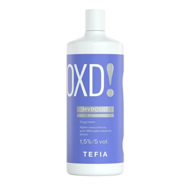 Tefia MYPOINT BLEACH Крем-окислитель для обесцвечивания волос 1,5%, 900 мл