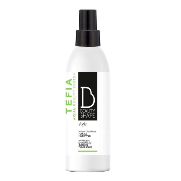 Tefia Beauty Shape Крем-масло аргановое для всех типов волос, 200 мл
