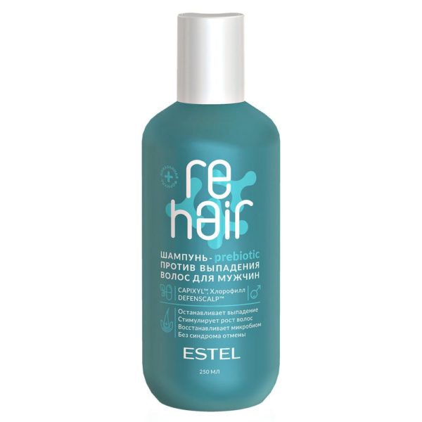 Estel reHair Шампунь-prebiotic против выпадения волос для мужчин, 250 мл