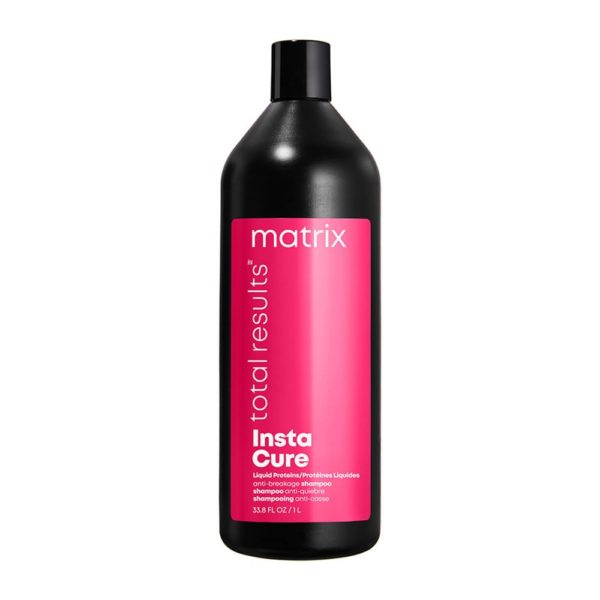 MATRIX Total Results INSTACURE Шампунь для восстановления поврежденных волос с жидким протеином, 1000 мл