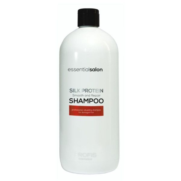 Lecher Profis Essenttial Salon Silk Protein Разглаживающий шампунь для поврежденных волос, 1000 мл