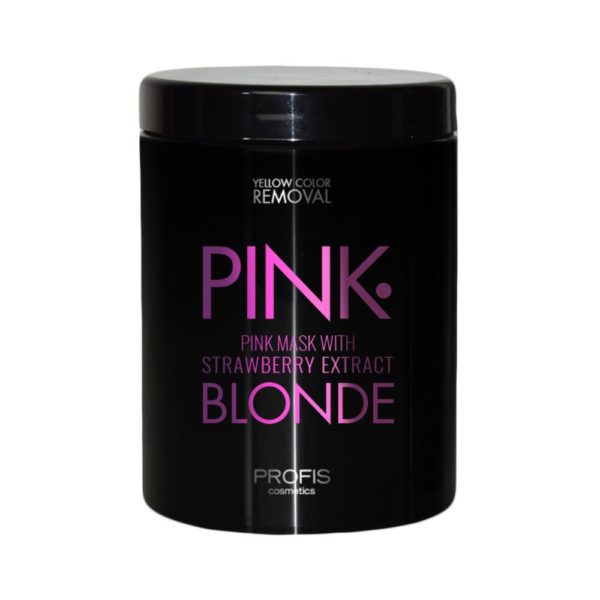 Lecher Profis Pink Blonde Маска для нейтрализации желтизны и придание розовых оттенков, 1000 мл