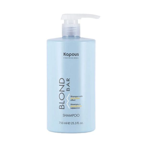 Kapous Blond Bar Шампунь с антижелтым эффектом, 750 г